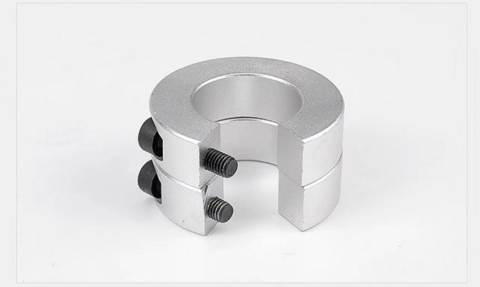 sbr导轨开口滑块挡圈sc锁紧环铝合金限位环光轴固定环定位止推环zuidi