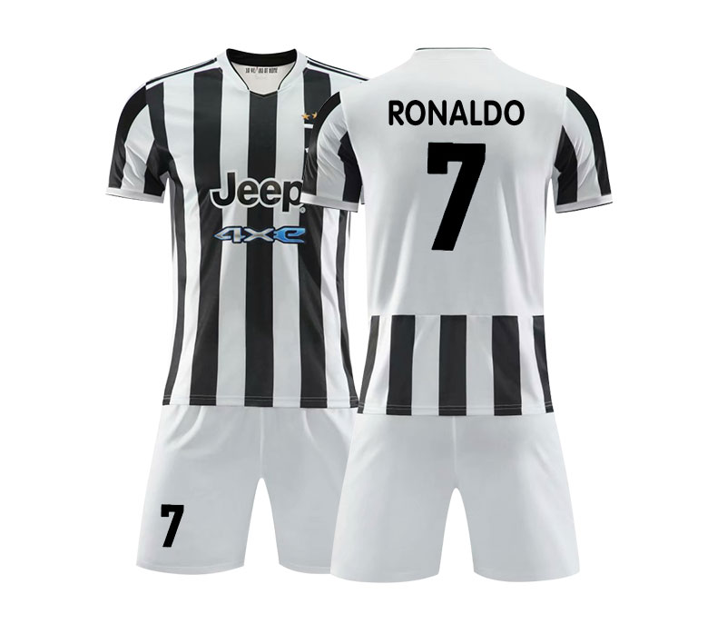 卡尔美足球服同款足球服套装男小学生足球服儿童印字号皇马c罗梅西