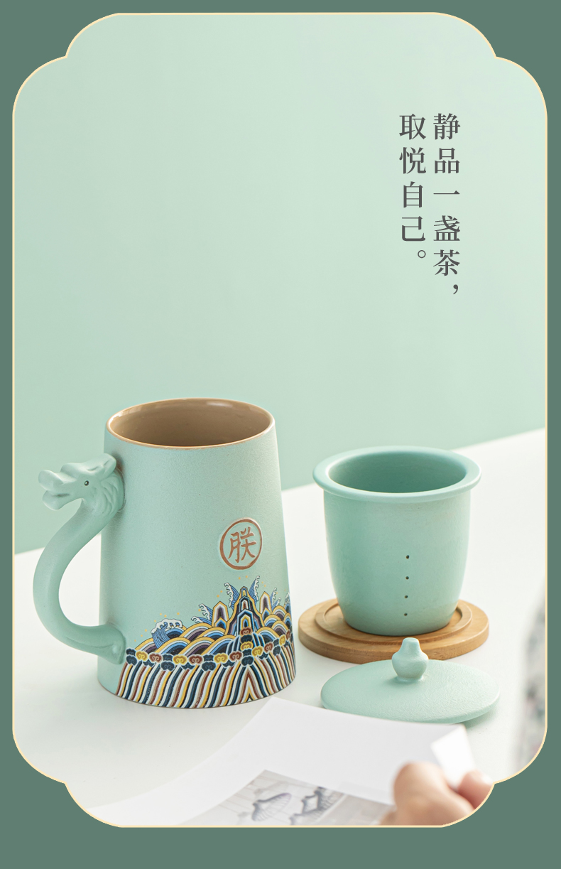 杯子文创礼物杯子创意马克杯陶瓷水杯个性潮流杯子印礼盒刻字礼物定制