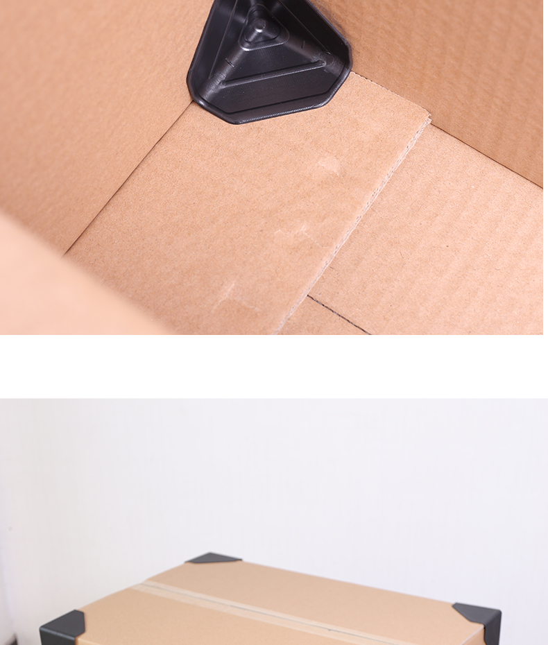 塑料护角快递箱子运输直角包装纸箱保护三角形三面型防撞包角脚垫 35