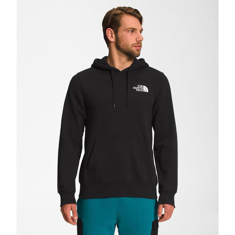 北面(the north face)男士卫衣printed box 保暖透气舒适 户外休闲套