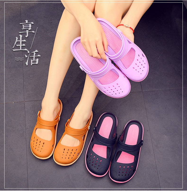 越南乳胶凉鞋女旅游休闲耐磨防滑不磨脚中老年凉拖鞋不臭脚软胶鞋品质