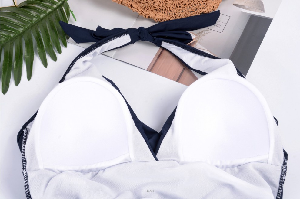 佳拓3 孕妇泳装孕妇泳衣保守沙滩挂脖连体泳装 胖mm大码色性感比基尼