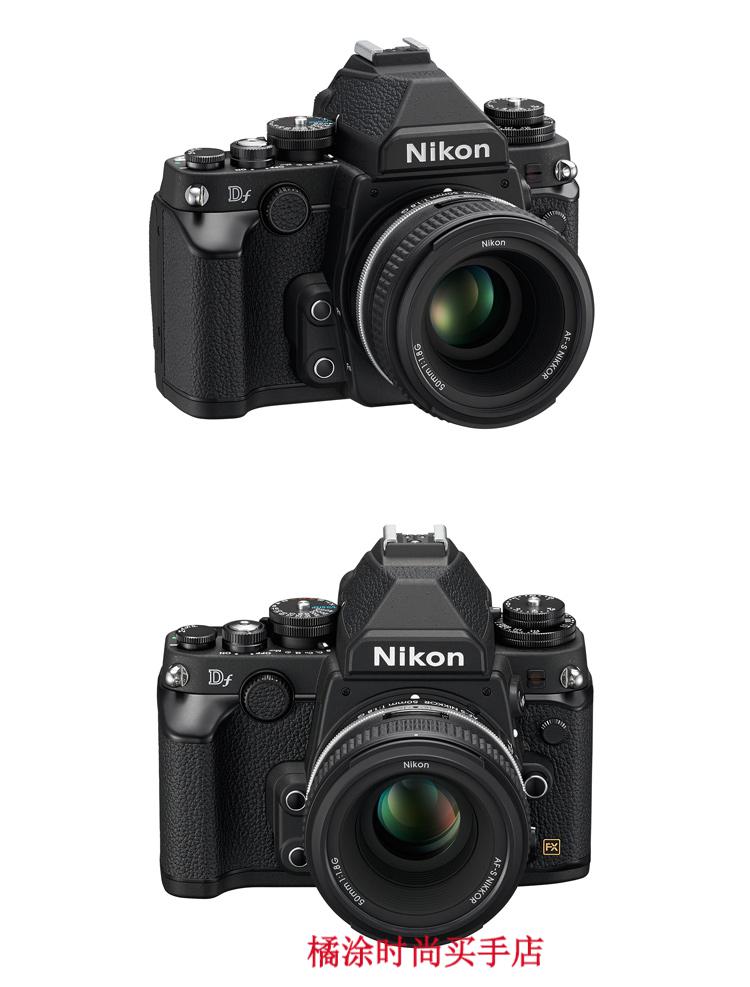 尼康(nikon) df 50mm 单反相机套机 全画幅复古照相机高速连拍 黑色