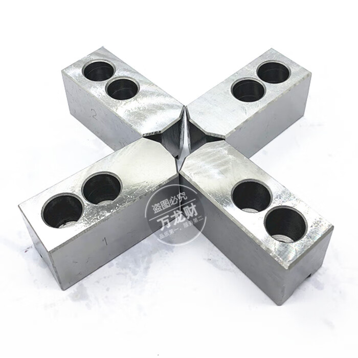 液压卡盘软爪液压四爪二爪液压爪脚数控车床油压生爪5681012寸4寸液压