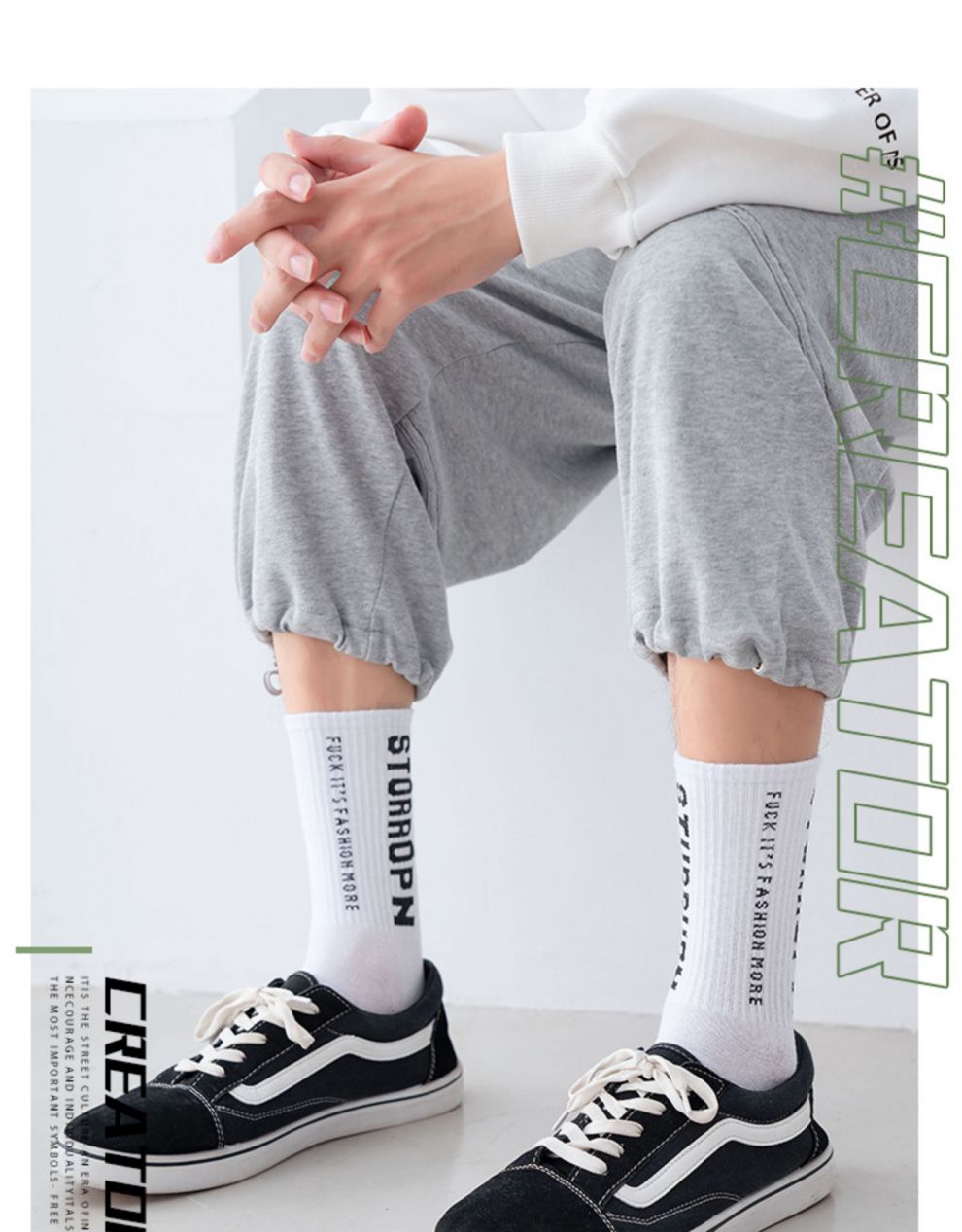 袜春秋季ins潮街头网红高腰棉篮球长袜男秋冬款a自选颜色三双备注3944