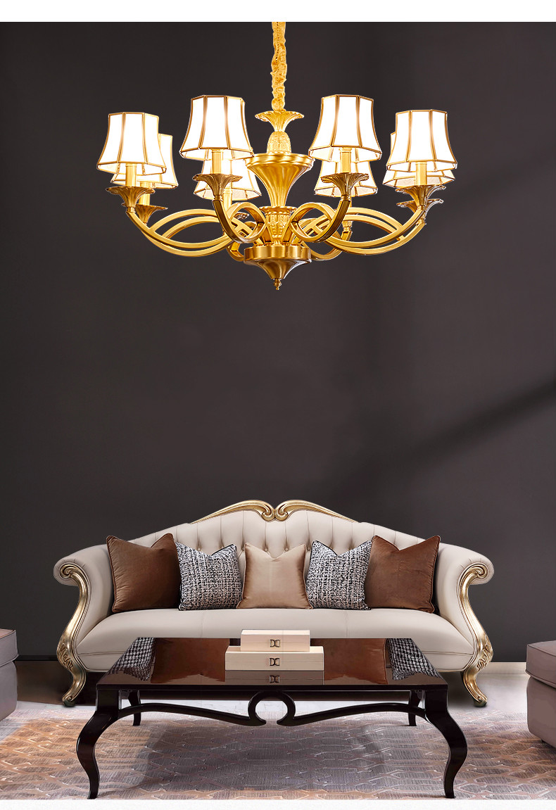 3头/铜吊灯(适用8-15㎡)mc051-3h【图片 价格 品牌 报价】-京东