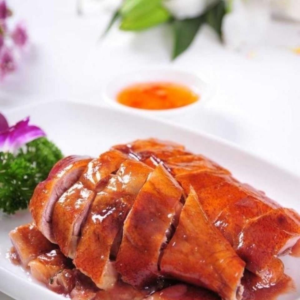 广式烧鸭广东烧腊深井烤鸭正宗粤菜加热即食手撕鸭 烧鸭两只(大约3000