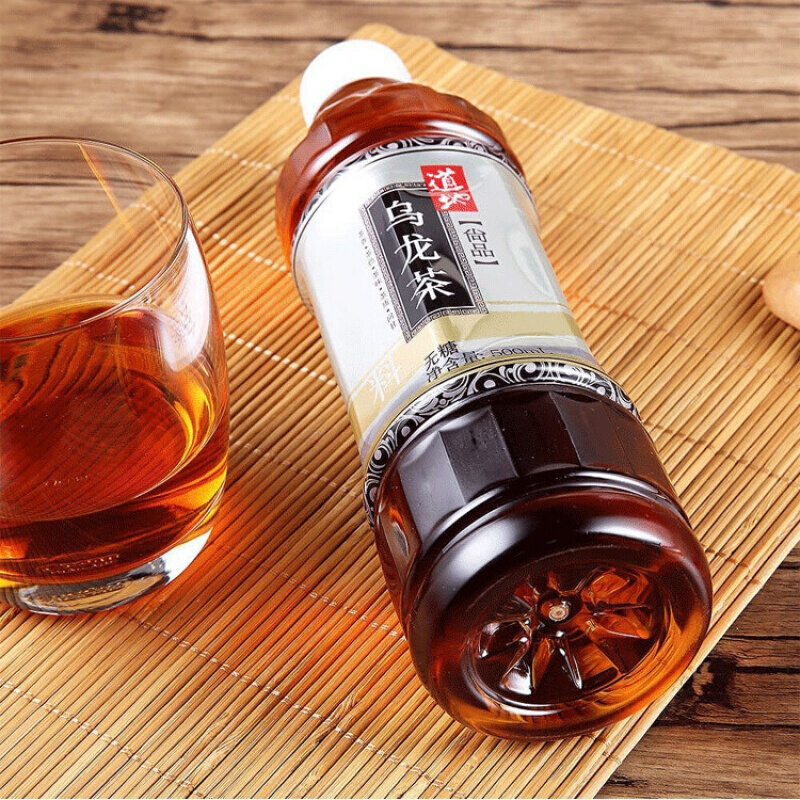 道地 乌龙 香港道地乌龙茶饮料500ml*5绿茶红茶饮品 道地饮料随机5瓶