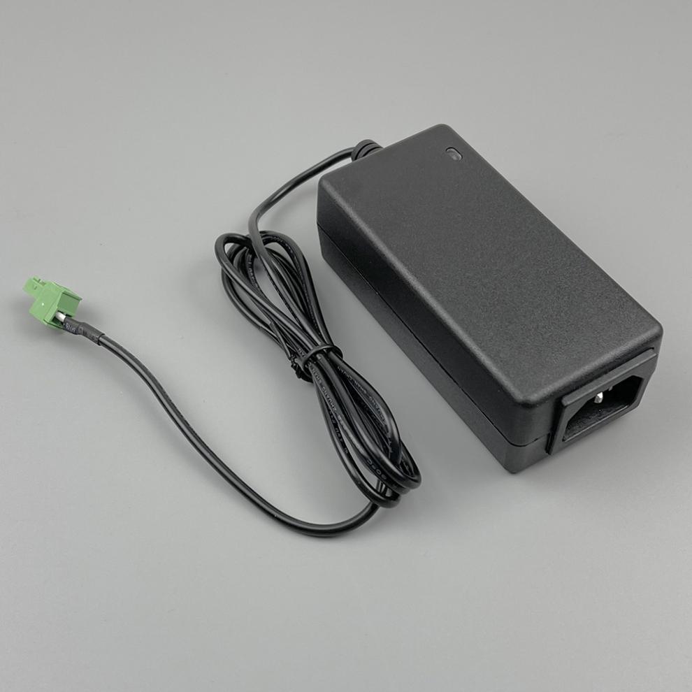 4球机监控摄像头12v2a电源适配器线绿色接线端子变压器沭露榆阳12v2a