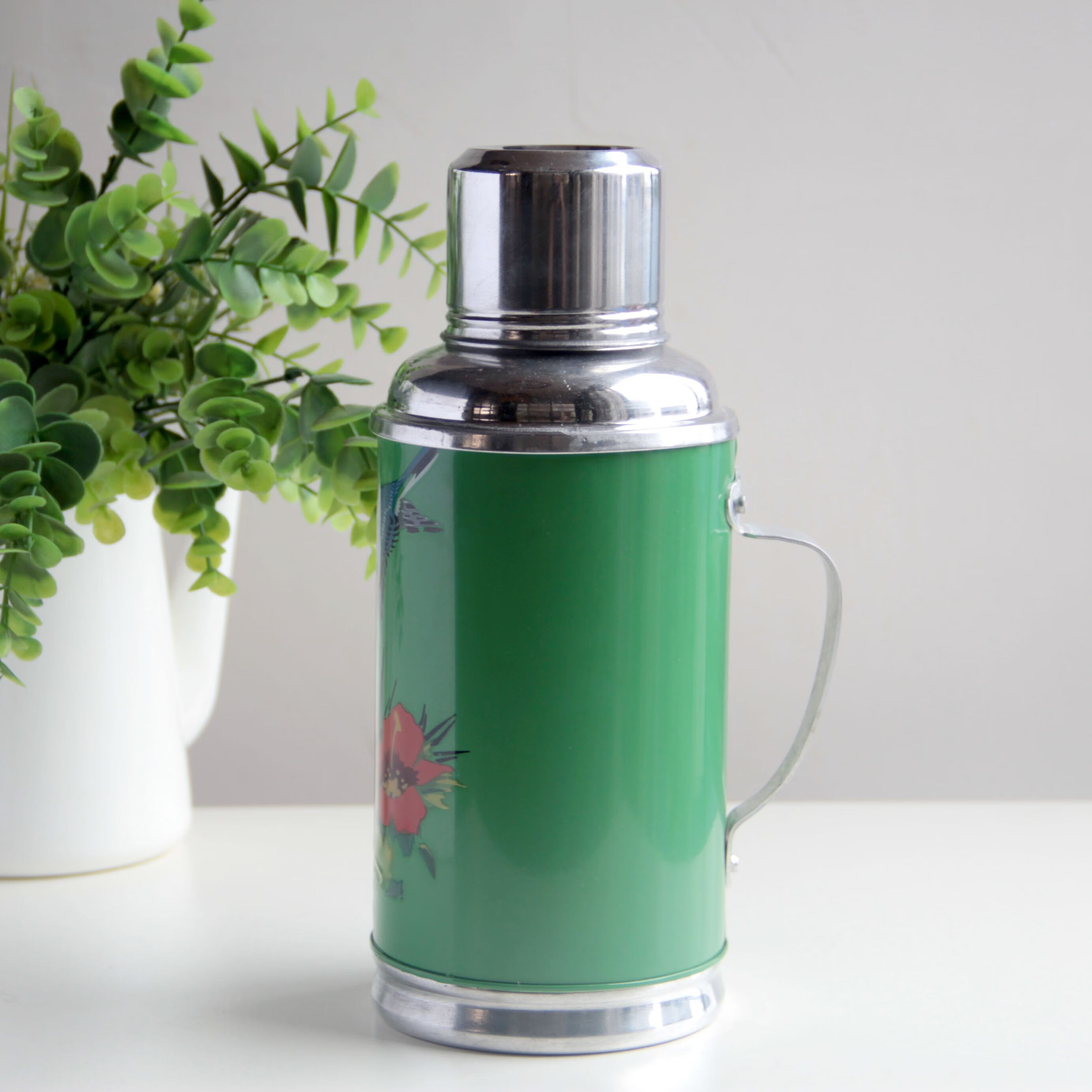 老式复古保温瓶 荆江牌老式热水瓶暖水瓶保温瓶复古怀旧摆件茶壶奶茶