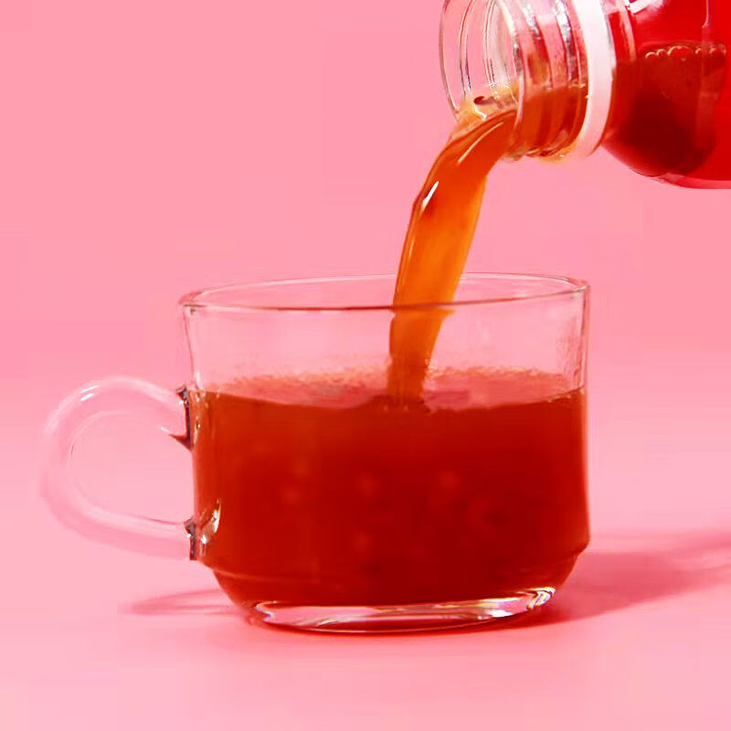 红枣汁红枣炖枸杞果肉果汁饮料 早餐休闲年货过节饮品 枸杞炖红枣6瓶