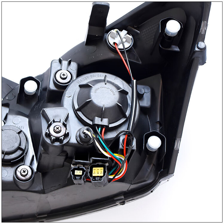 适用于于长城配件哈佛cuv哈弗h3前大灯总成转向灯哈弗h3大灯罩灯泡白