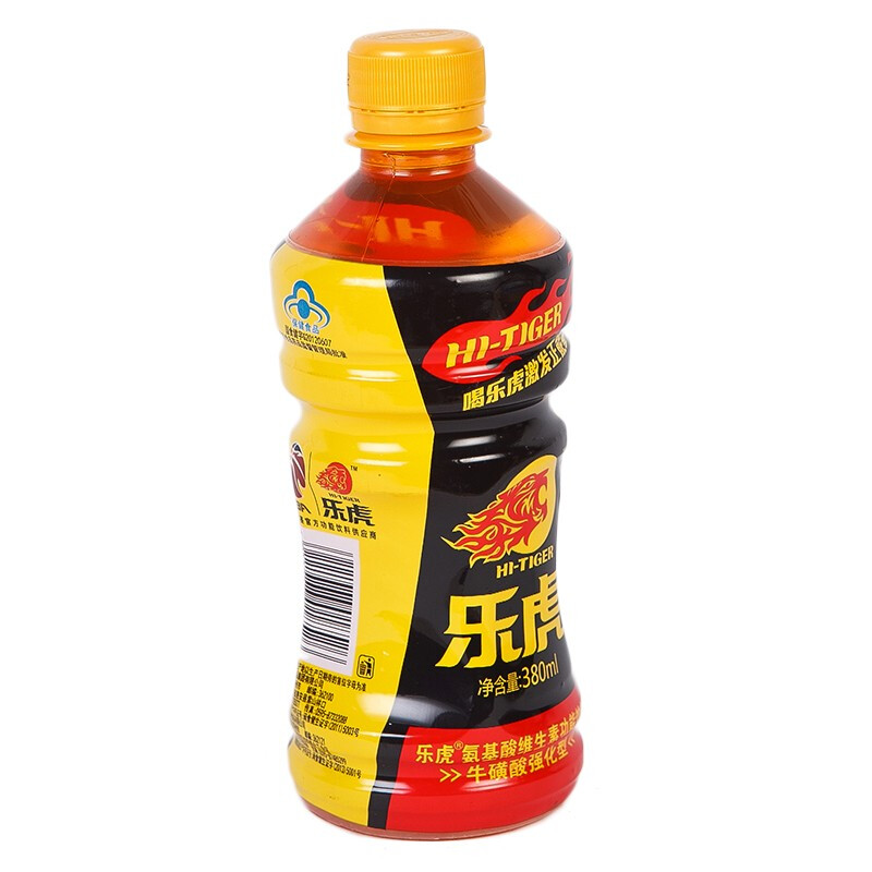 乐虎氨基酸维生素功能饮料380ml瓶