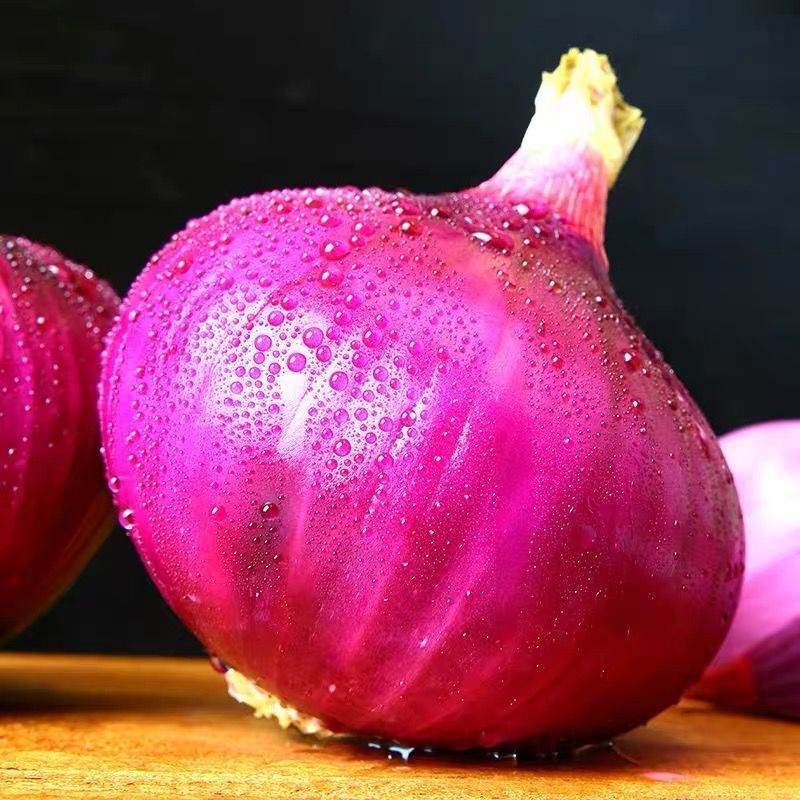 蔬菜红皮紫皮圆葱头批发脆甜生吃5斤中果水果洋葱2025只可以当水果吃
