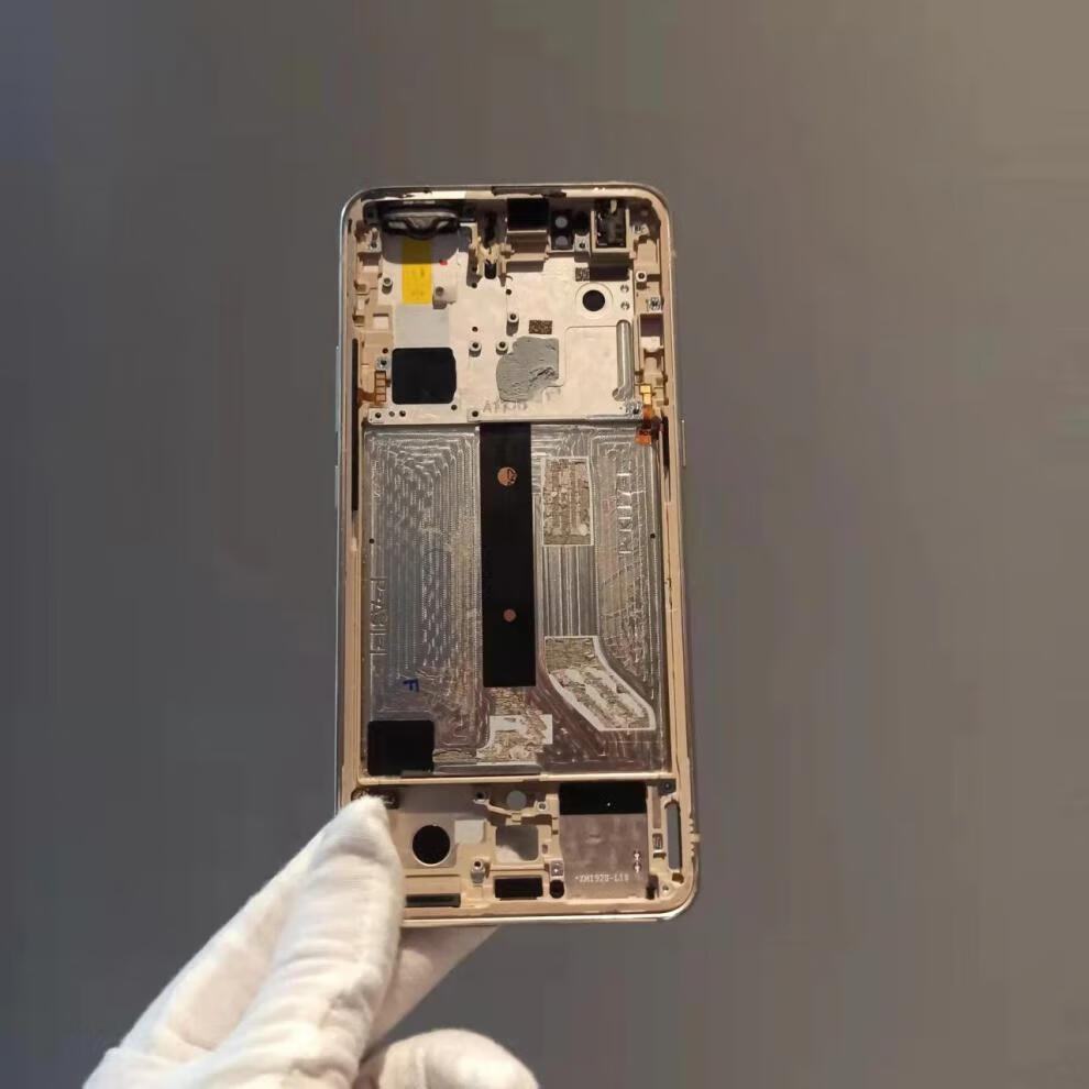 原厂原装适用vivox27原装拆机中框后屏板x27pro手机 前框中框中壳外壳