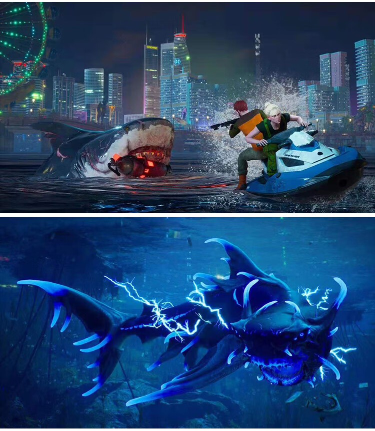 ns任天堂switch中文食人鲨maneater数字版下载码港服简体中文