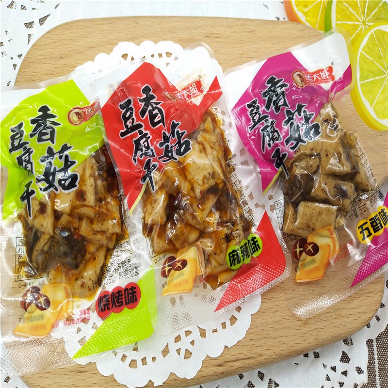 马大姐豆干香菇嫩豆干手撕豆干香菇豆腐干嫩豆干豆干辣味零食g 嫩豆干