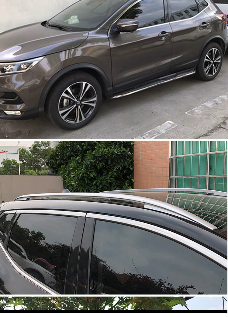 适用于日产16-2021款新逍客豪华版原厂行李架20铝合金车顶架配件 16