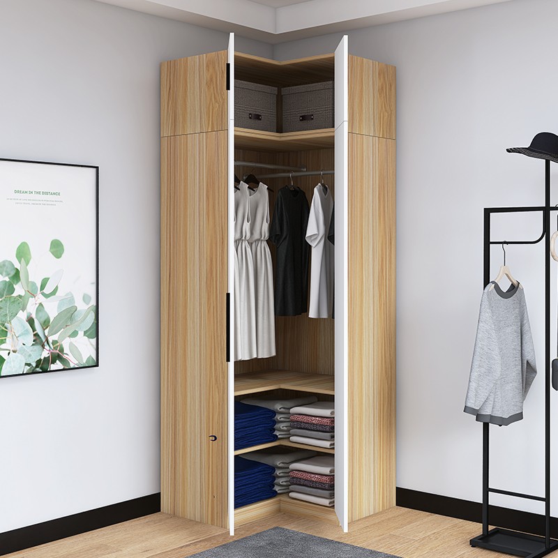 乾贺 实木半高床小户型衣柜一体小房间小朋友省空间睡觉一体中高床