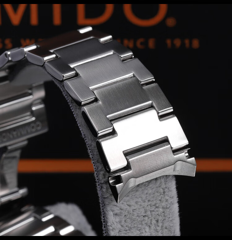 适用美度指挥官表带美度指挥官2表带男士原厂60周年手表原装不锈钢