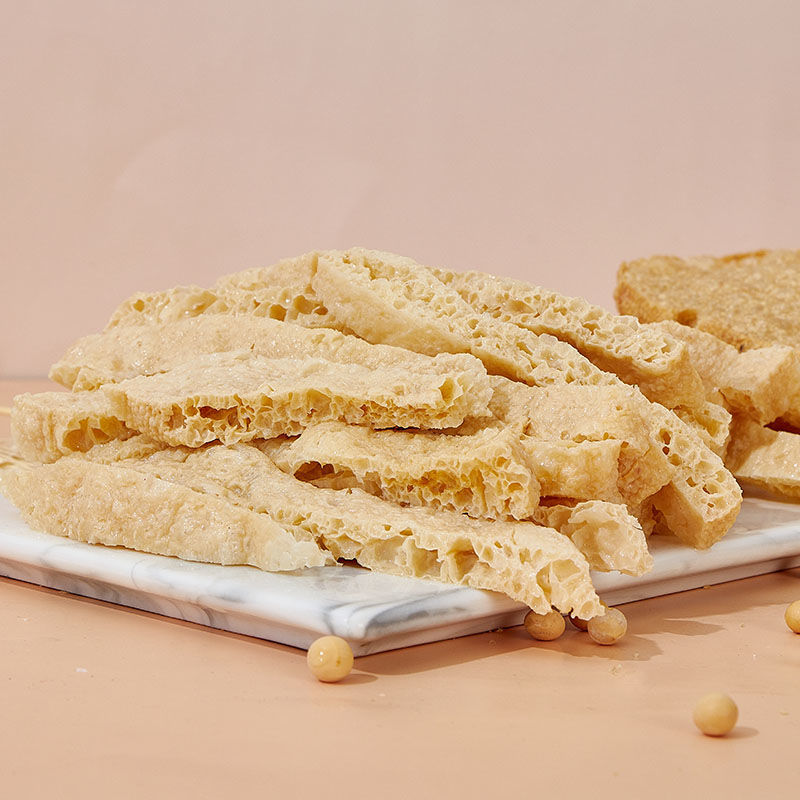 富润世 陕西特产脆豆腐500火锅食材脆皮豆腐卤豆腐豆皮素鸡 脆豆腐