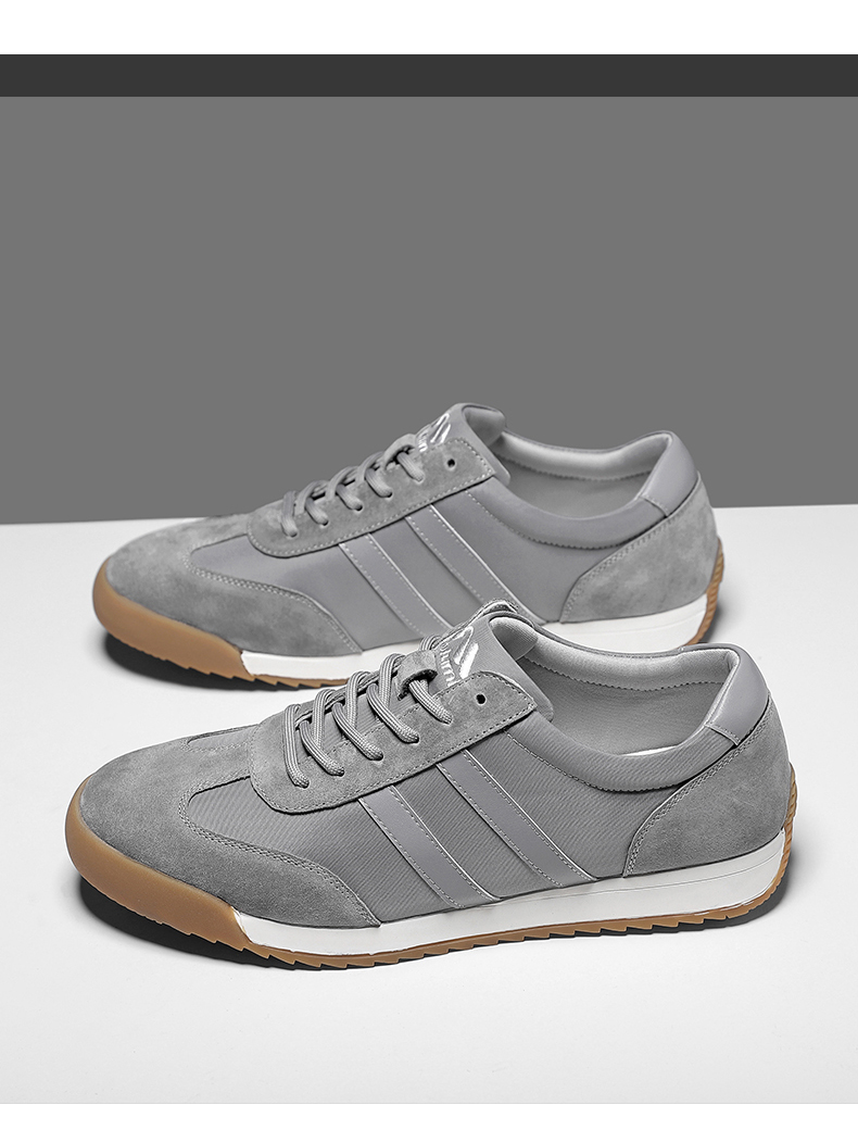 kolumb哥仑步休闲鞋男士皮鞋牛皮新款夏季潮流跑步休闲鞋户外运动板鞋