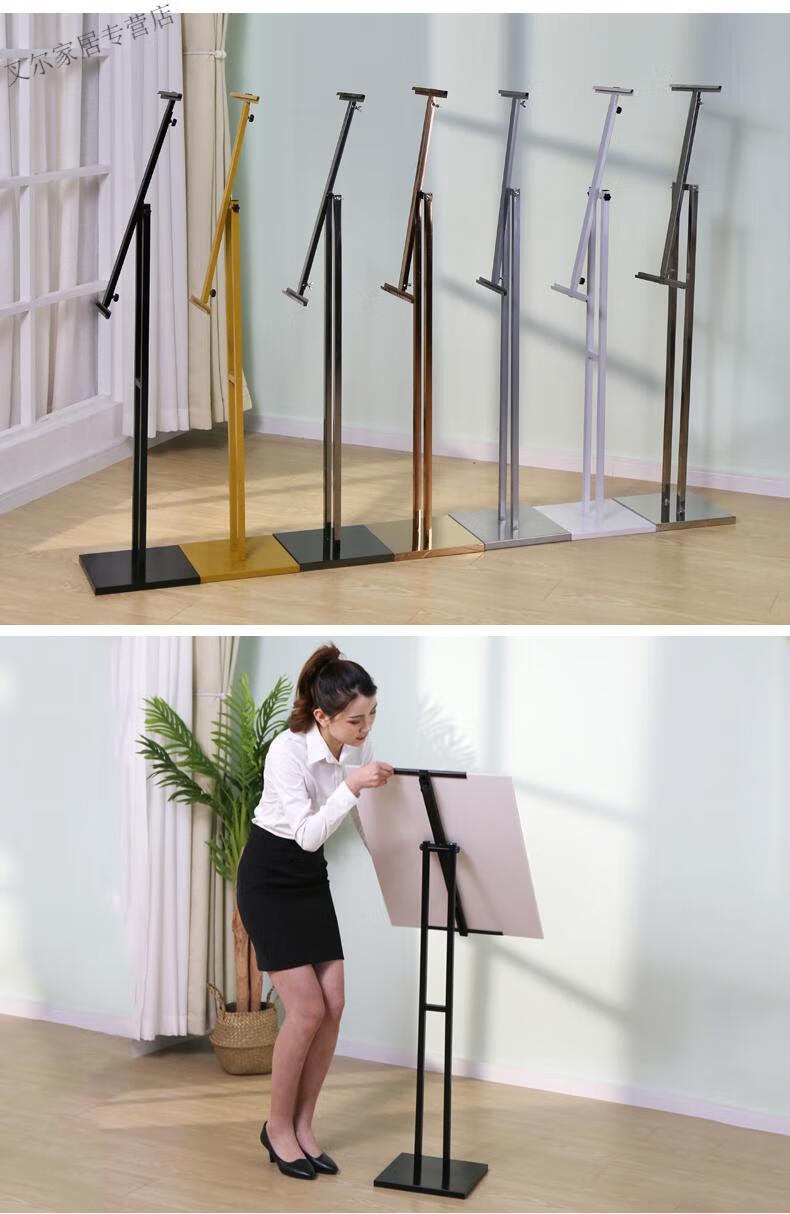 kt板展架立式落地式广告展示牌海报架子支架立牌水牌宣传展板定制