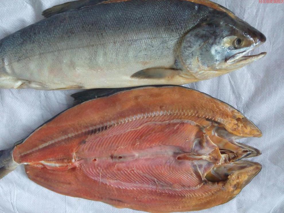 【顺丰速运】野生洄游大马哈鱼5斤新鲜腌制 黑龙江抚远大马哈鱼咸鱼