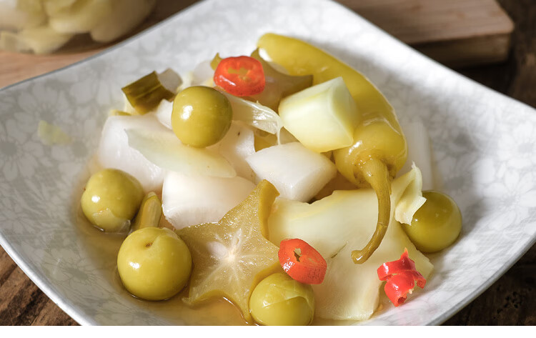 900克广西玉林特产城隍酸料发记酸刀豆酸嘢 即食零食 刀豆【图片 价格