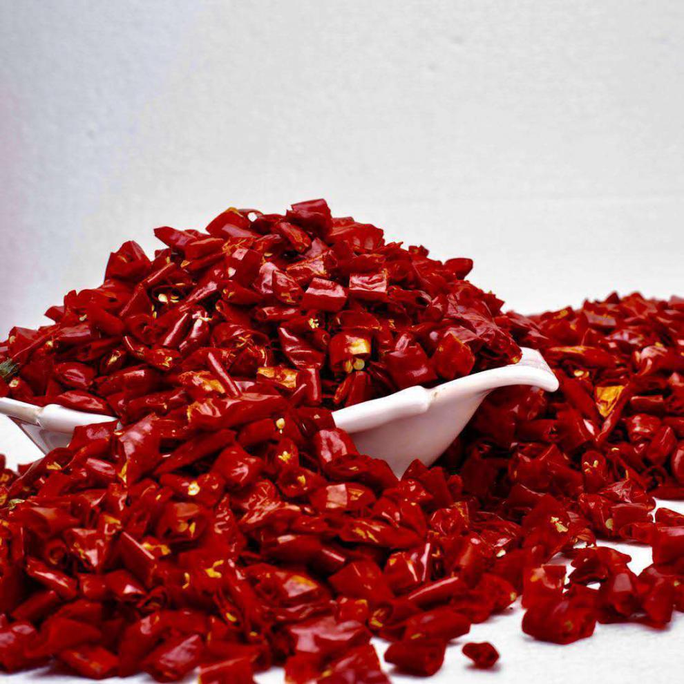 干辣椒段无籽辣椒段批发去籽辣椒段批发特辣中辣微辣酒店火锅餐饮辣椒