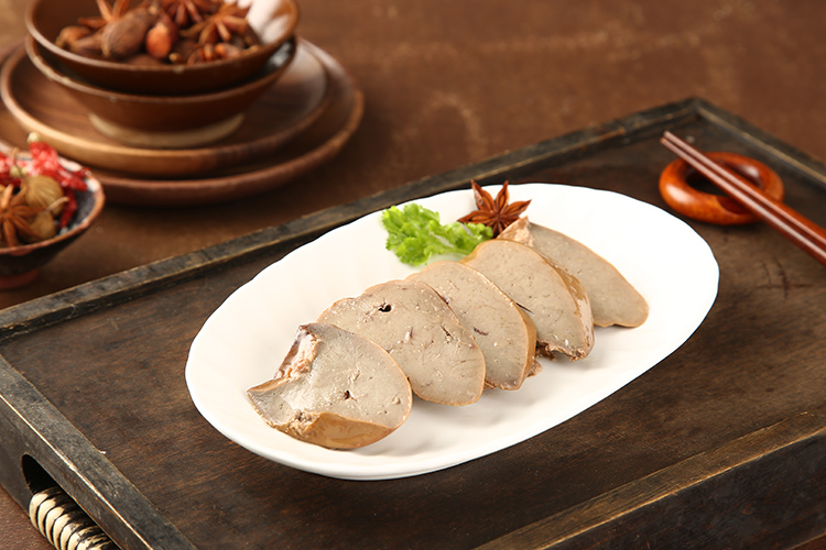 潮汕卤味特产新鲜熟食即食大鹅肝卤水鹅粉肝比肩鹅肝每天现卤300克大