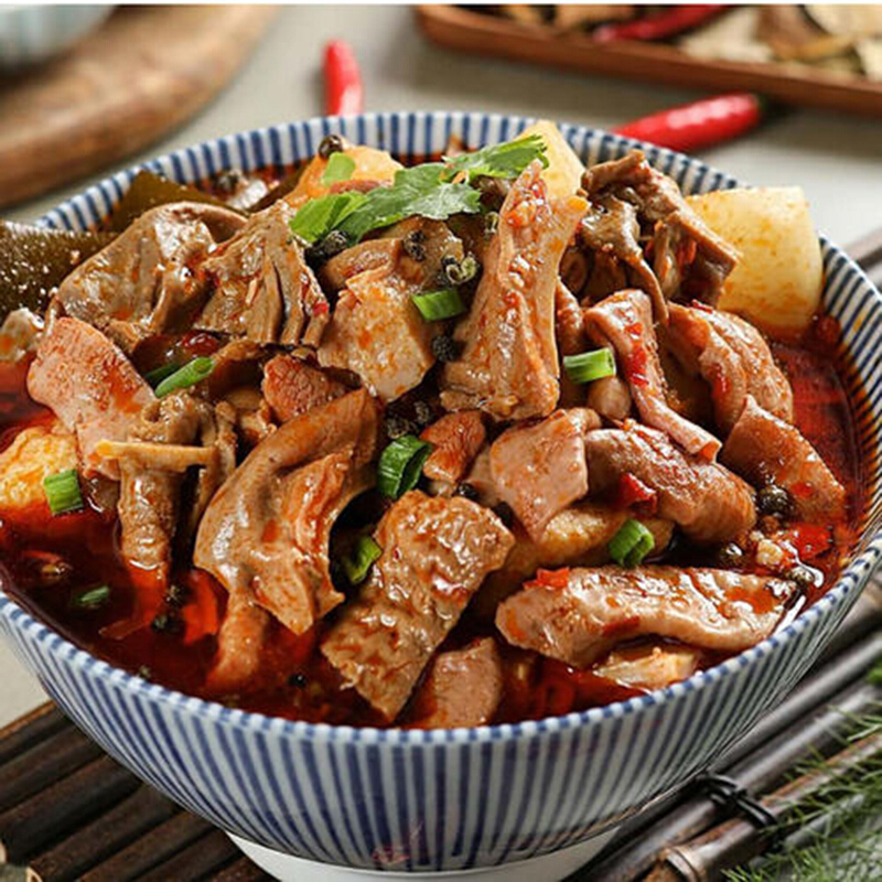 牛肺 散装半熟 牛杂新鲜冷冻牛肺1500g牛肺火锅半成品商用