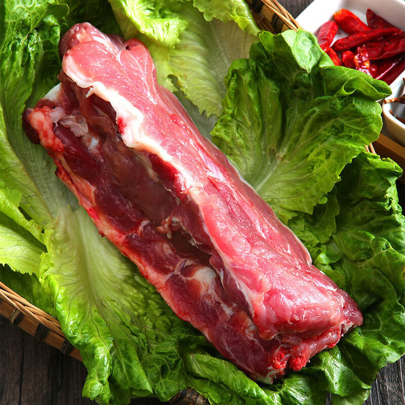 广纳力驰 新鲜猪龙骨多肉颈骨猪脊骨猪腔骨猪大骨头生猪肉类猪排 多肉