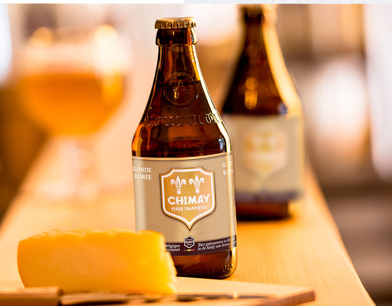 进口比利时智美金帽啤酒330mlx6瓶修道院小麦精酿组合装