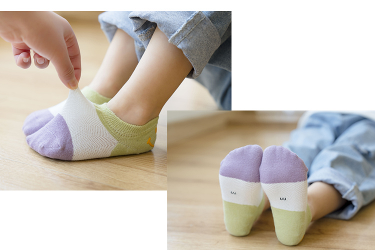 南极人适合秋冬天小孩子穿的儿童袜子夏季薄款纯棉网眼女孩船袜3-12岁