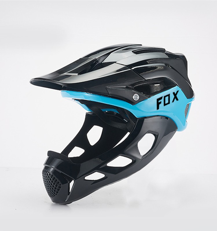 为爱冲锋的勇士骑行头盔 男女头盔速降山地车骑行半盔一体成型越野盔