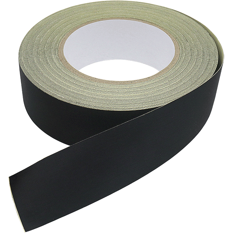 适用于黑色醋酸胶布高阻燃耐温160度强力绝缘胶带可手撕抗拉液晶屏