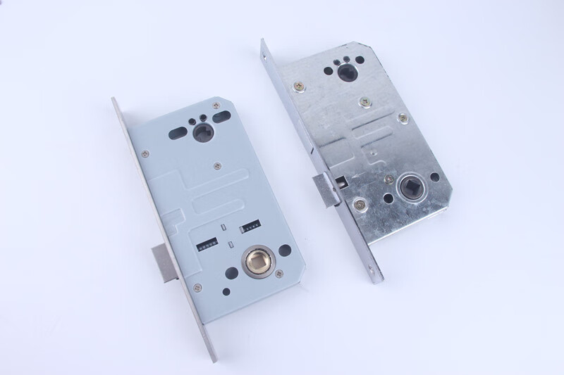 304不锈钢分体锁防火门锁国标通道防火锁双弯门锁轴承锁体新款锁 d款