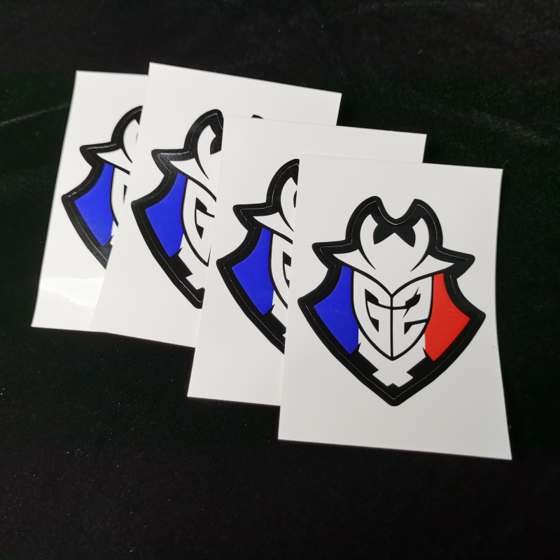 万代六一儿童节礼物csgo游戏周边贴纸印花金属全息高清泰坦高清贴