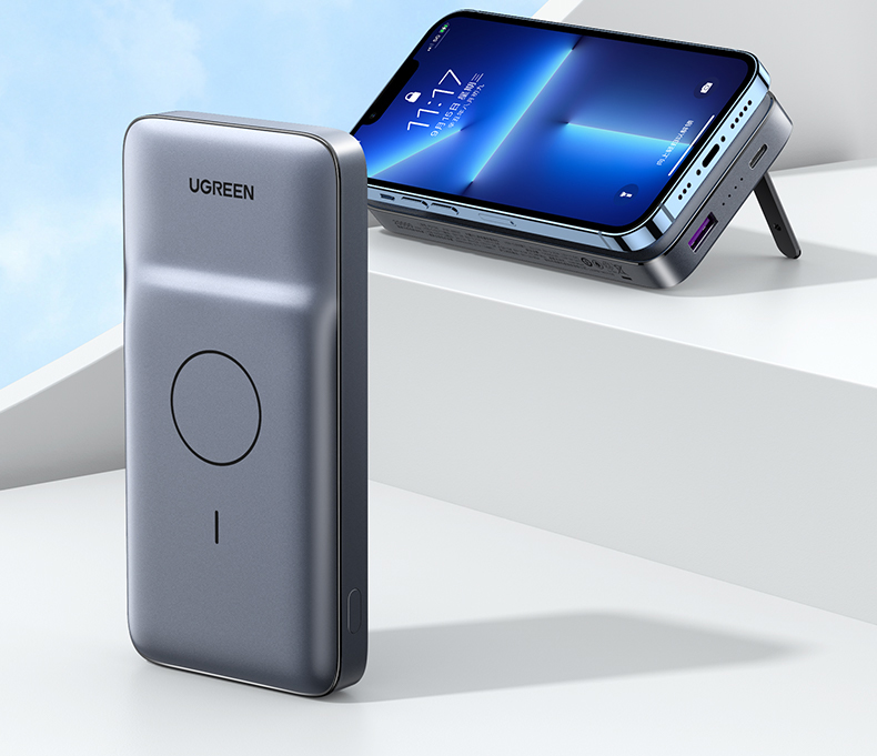 apple适用 苹果无线磁吸充电宝20000毫安pd20w快充13iphone12magsafe