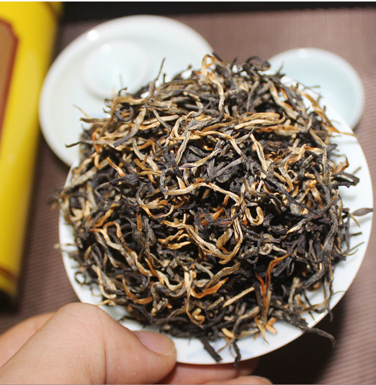 正宗英红九号茶叶特级金毛毫广东特产英雄9号散装茶叶 罐装金毛毫300