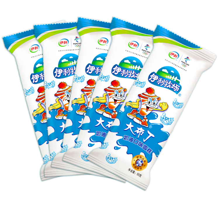 【40支】牧场 大布丁奶油口味冷饮冰激凌雪糕冰淇淋60克 大布丁【15支