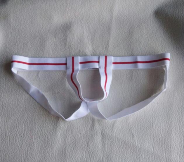 男士提睾带 阴囊托男士吊环内裤提型带双丁塑型带 红色 s 1尺9--2尺1