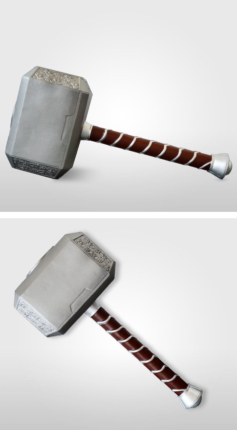 雷神之锤子1:1cos道具 复仇者联盟4漫威英雄周边电影视道具儿童玩具