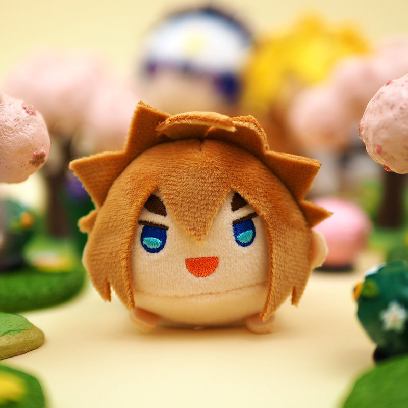 凹凸世界趴趴玩偶全套 公仔毛绒玩具动漫 帕洛斯 长约9厘米 高约5厘米