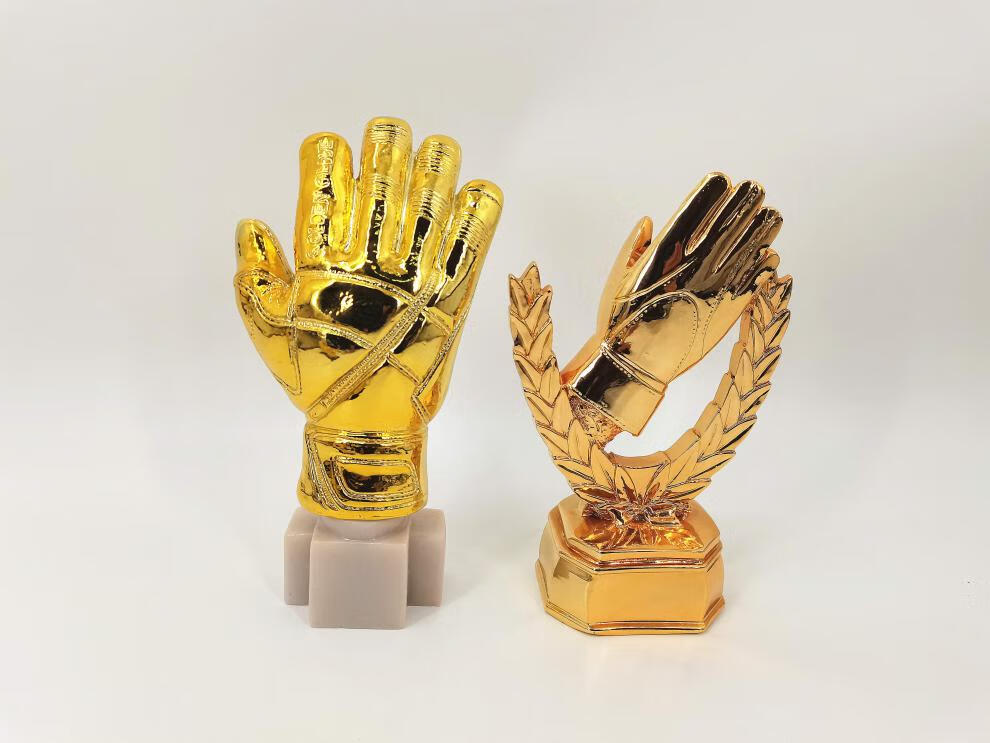 世界杯守门员手套足球比赛奖杯世界杯金手套蕞 佳门将守门员定制金靴