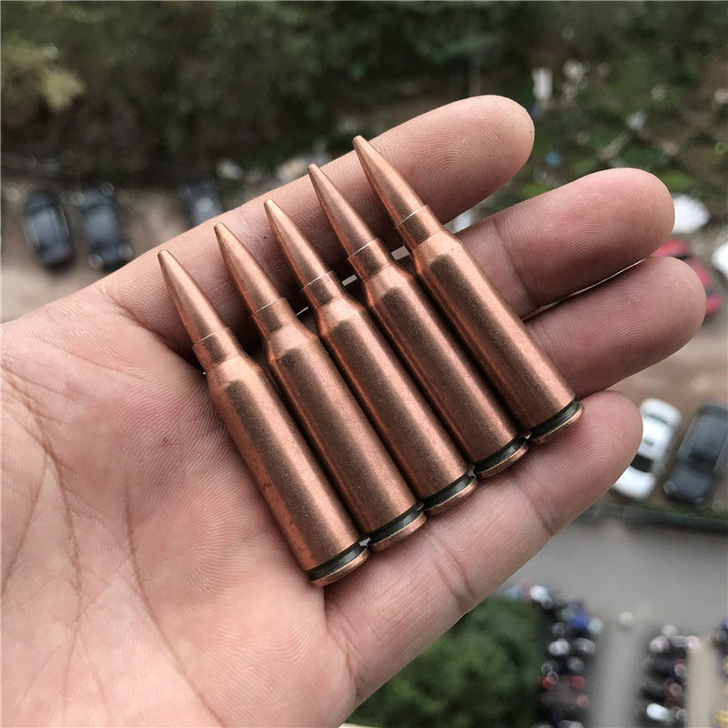 【现代简约】壳工艺品95真壳工艺模型桌面摆件装饰81真弹壳老兵战友