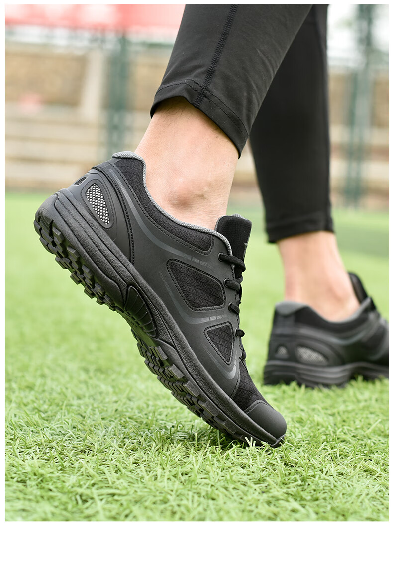 军训鞋野战鞋特战鞋新式体能训练鞋黑色作训鞋胶鞋男夏季超轻跑步鞋