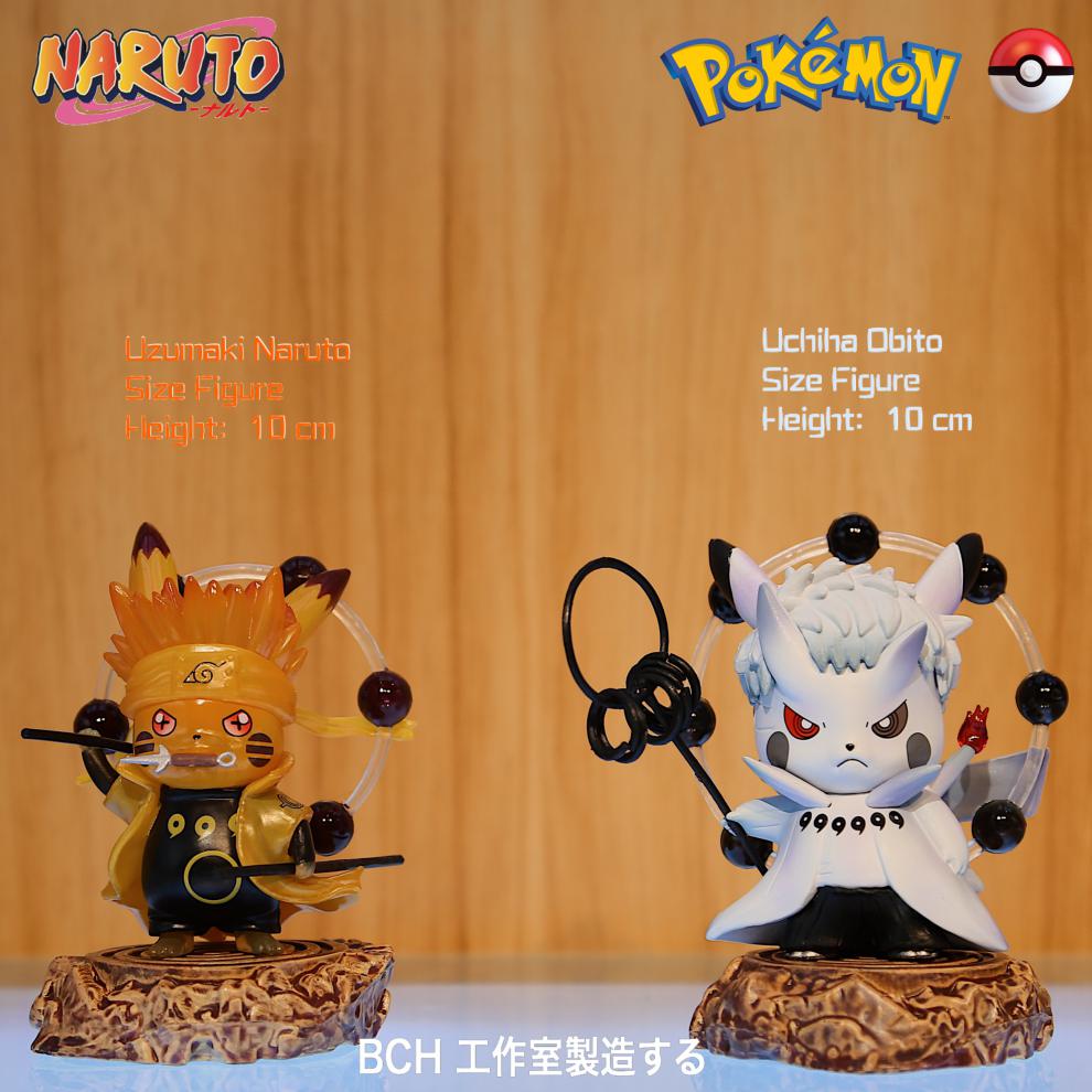 火影皮卡丘cos六道鸣人宇智波带土 车载模型摆件生日礼物男女 斑 灯罩